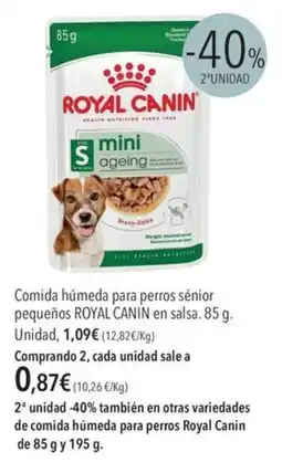 El Corte Inglés royal canin mini ageing oferta