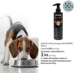 El Corte Inglés Biazoo Nature Aceite de Salmón oferta