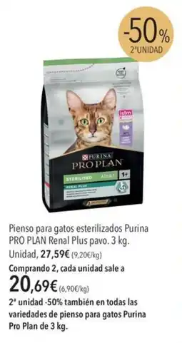 El Corte Inglés Purina pro plan oferta
