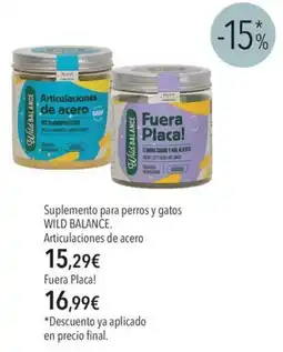 El Corte Inglés Wild Balance articulaciones de acero oferta