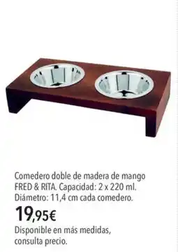 El Corte Inglés Fred & Rita comederodoble oferta
