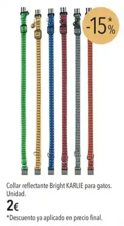 El Corte Inglés Bright KARLIE collar reflectante para gatos oferta