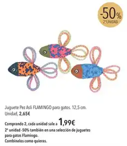 El Corte Inglés Asli Flamingo pez oferta