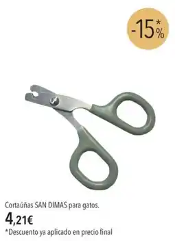 El Corte Inglés San dimas cortaúñas para gatos oferta