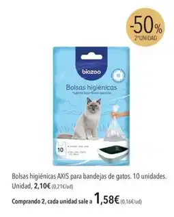 El Corte Inglés biazoo bolsas higiénicas oferta