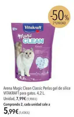 El Corte Inglés Vitakraft arena magic clean classic oferta