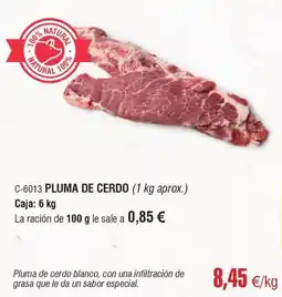 Abordo Pluma de cerdo oferta