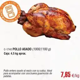 Abordo Pollo asado oferta