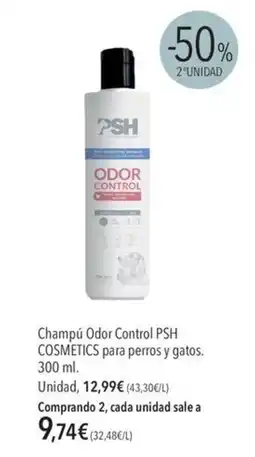 El Corte Inglés Psh champú odor control oferta