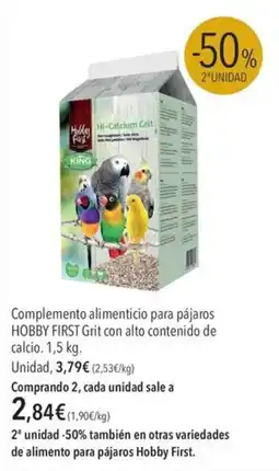 El Corte Inglés Hobby First grit oferta