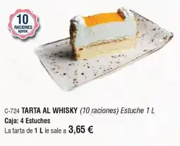 Abordo Tarta al whisky oferta