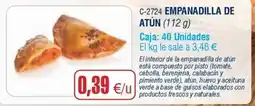 Abordo empanadilla de atún oferta