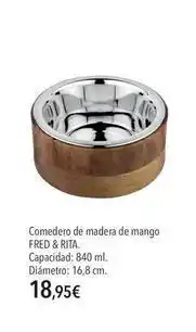 El Corte Inglés Mango - comedero de madera de mango oferta