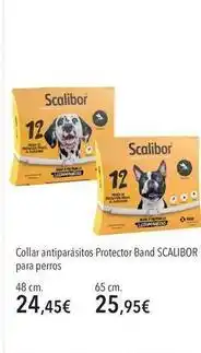 El Corte Inglés Scalibor - collar antiparasitos protector band para perros oferta