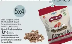 El Corte Inglés Mediterranean - snack para perros adultos natural oferta