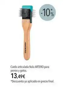 El Corte Inglés Artero - carda articulada nala para perros y gatos oferta
