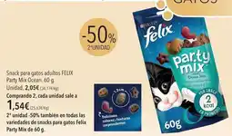 El Corte Inglés Felix - snack para gatos adultos oferta
