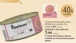 El Corte Inglés Comida húmeda para gatos adultos au tunya gambas oferta