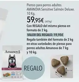 El Corte Inglés El corte inglés - pienso para perros adultos sensitive salmón deluxe oferta