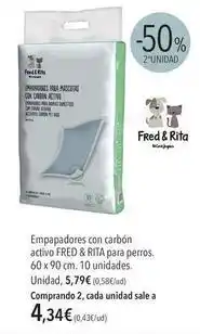 El Corte Inglés Rita - empapadores con carbon activo para perros oferta