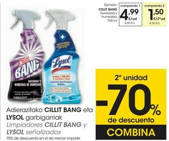 Eroski Cillit bang suciedad y humedad oferta