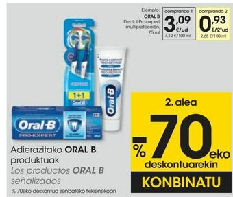 Eroski Oral b dental pro-expert multiprotección oferta