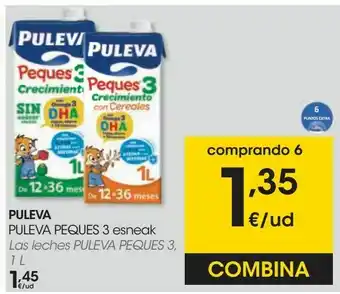 Eroski Puleva las leches puleva peques 3 oferta