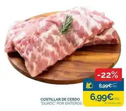 Cash Ecofamilia Duroc - costillar de cerdo oferta