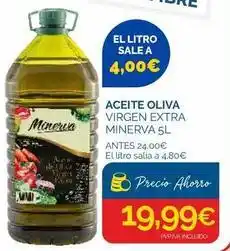 Cash Ecofamilia Minerva - aceite oliva virgen extra oferta