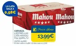 Cash Ecofamilia Mahou - cerveza 5 estrellas lata oferta