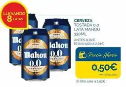 Cash Ecofamilia Mahou - cerveza tostada 0.0 oferta