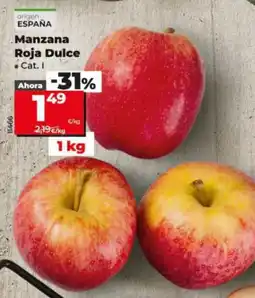 Dia Supermercados Manzana Roja Dulce oferta