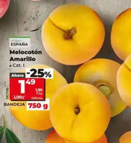 Dia Supermercados Melocotón Amarillo oferta