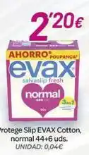 Alsara Supermercados Evax - protege slip oferta