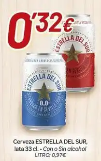 Alsara Supermercados Estrella del sur - cerveza oferta