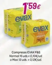 Alsara Supermercados Evax - compresas oferta