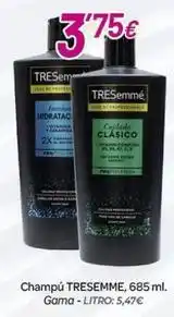 Alsara Supermercados Tresemmé - champú oferta
