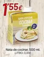 Alsara Supermercados Nata de cocinar oferta
