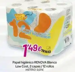 Alsara Supermercados Renova - papel higiénico oferta