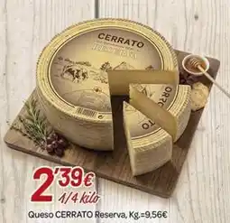 Alsara Supermercados Cerrato - queso reserva oferta