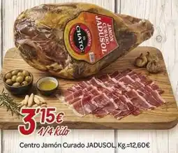Alsara Supermercados Jadusol - centro jamón curado oferta