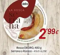 Alsara Supermercados Deoro - rosca oferta