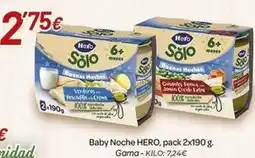 Alsara Supermercados Hero - baby noche oferta