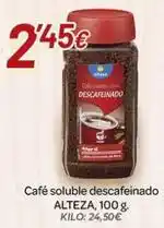 Alsara Supermercados Alteza - café soluble descafeinado oferta