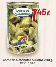 Alsara Supermercados Alsur - carne de alcachofas oferta