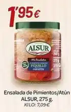 Alsara Supermercados Alsur - ensalada de pimientos/atún oferta