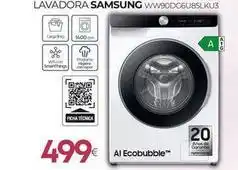 Tien 21 Samsung - lavadora ww90dg6u85lku3 oferta