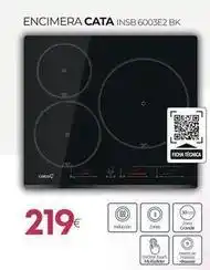 Tien 21 Cata - encimera insb 6003e2 bk oferta