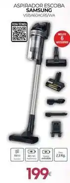 Tien 21 Samsung - aspirador escoba oferta