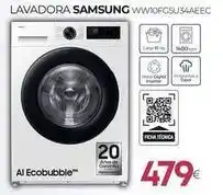 Tien 21 Samsung - lavadora ww10fg5u34aeec oferta